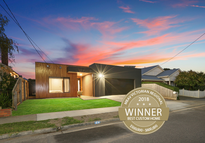 Signature Homes Geelong winners of Master Builders Association 2018 Regional Custom Built Home $500,000 – $600,000